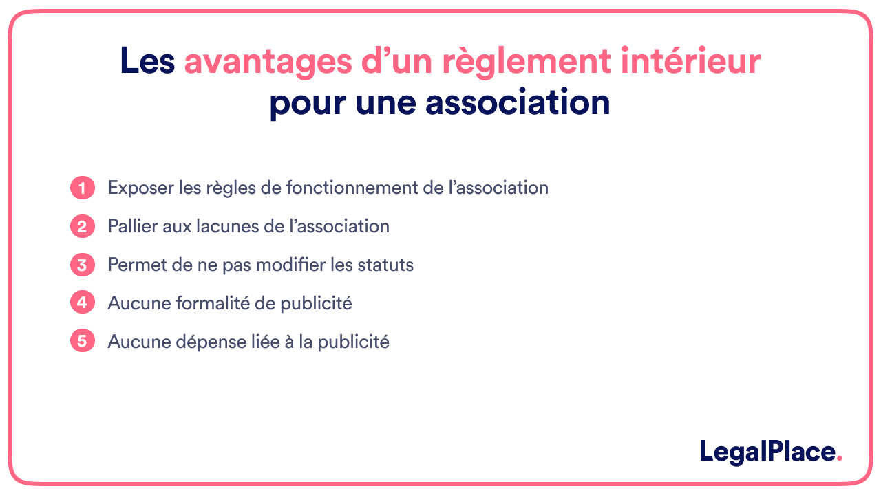 Les avantages d'un règlement intérieur pour une association