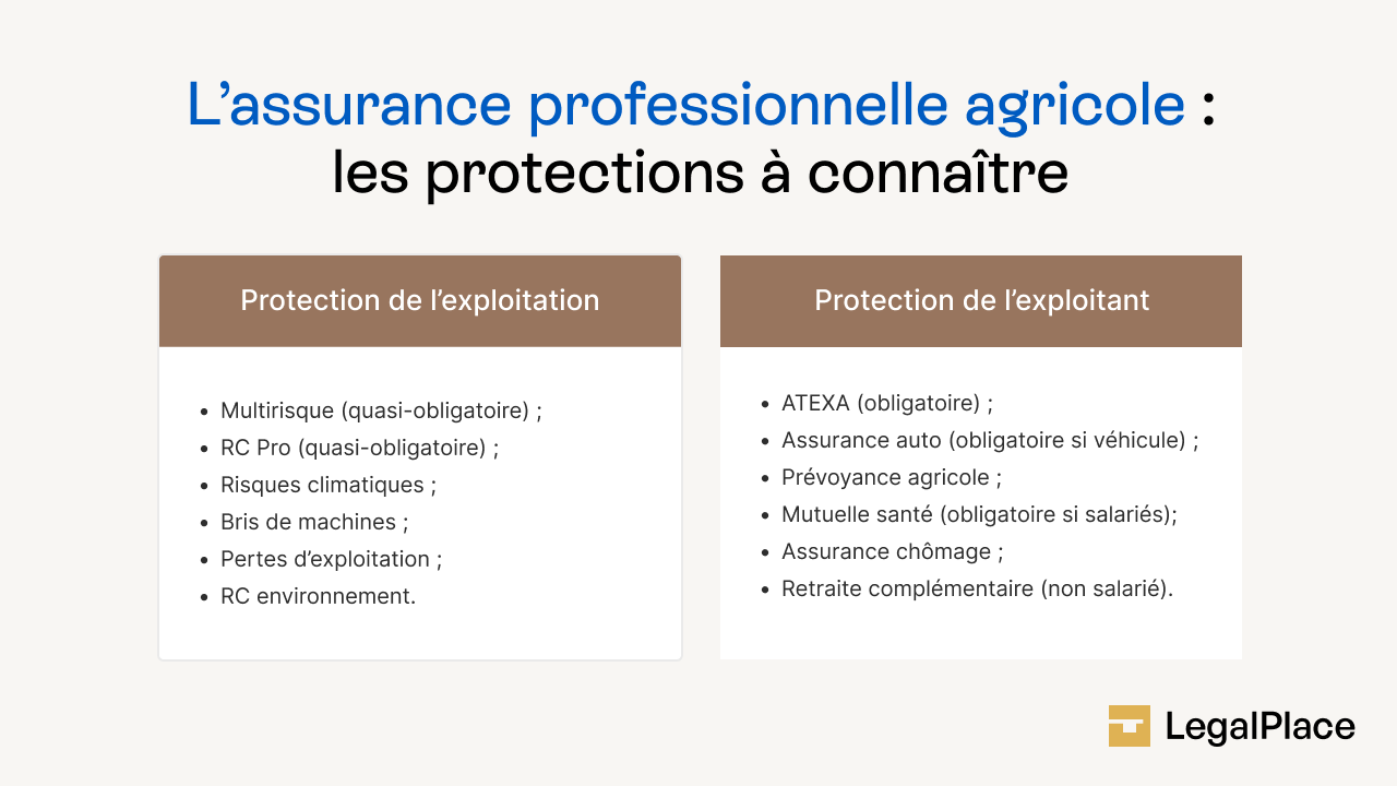 L'assurance professionnelle agricole : les protections à connaître